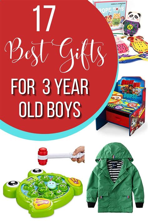gifts for a 3 year old boy birthday